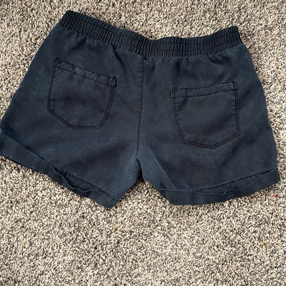 Gymboree shorts girls faded black shorts size 14 girls - see flaws!